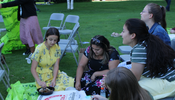 Students at Tanglewood