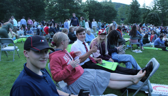 Students at Tanglewood