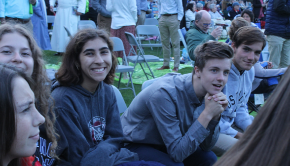 Students at Tanglewood