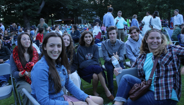 Students at Tanglewood