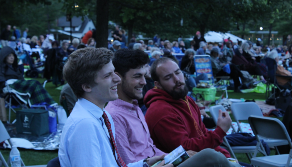 Students at Tanglewood