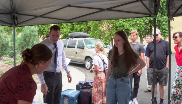 Freshman arrival