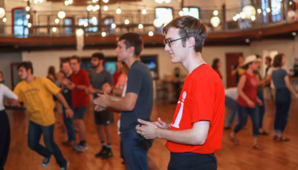 Dance in Tracy Student Center