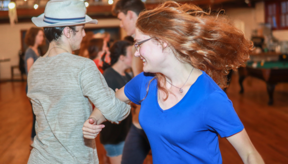 Dance in Tracy Student Center