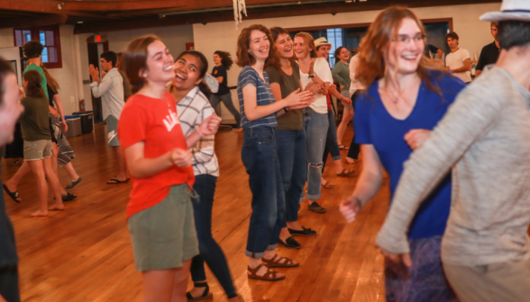 Dance in Tracy Student Center