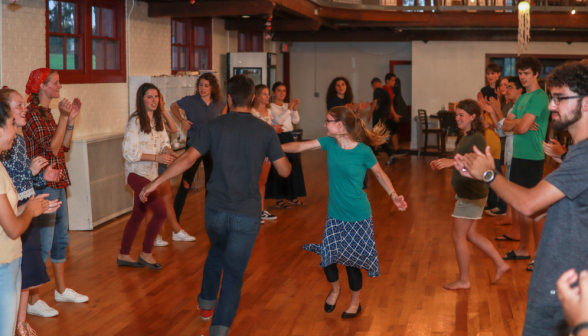 Dance in Tracy Student Center