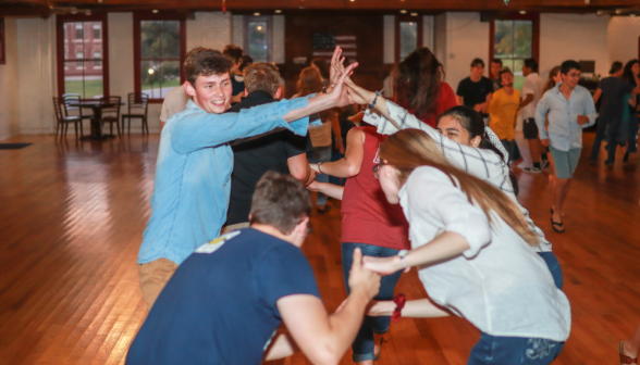 Dance in Tracy Student Center