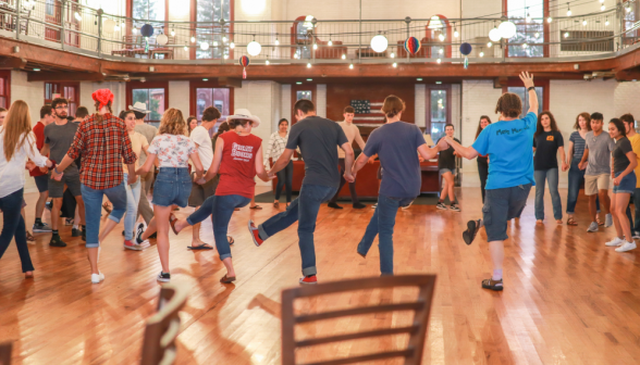 Dance in Tracy Student Center