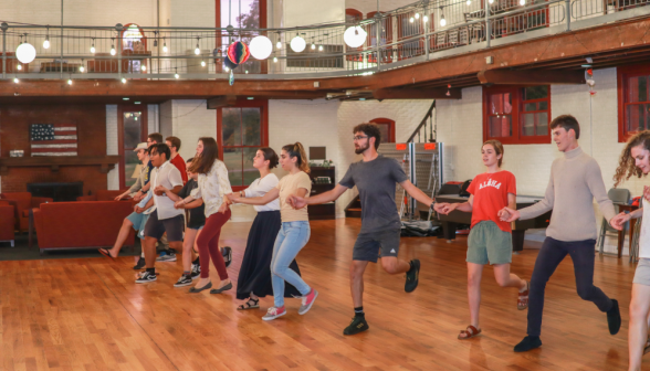 Dance in Tracy Student Center