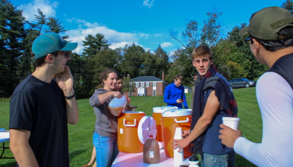 Scarves & Cider party