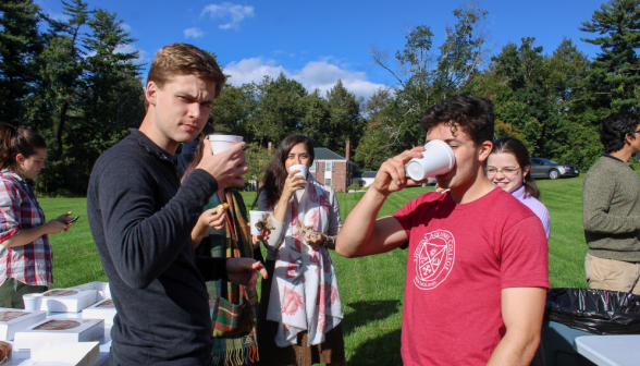 Scarves & Cider party