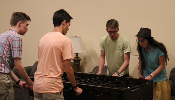 2v2 indoor foosball