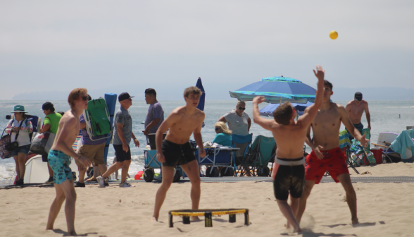 Another game of Spikeball