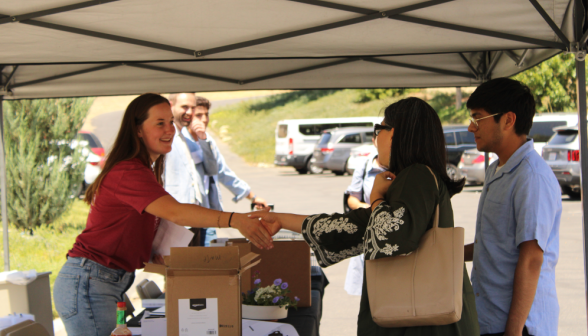 California High School Summer Program arrival