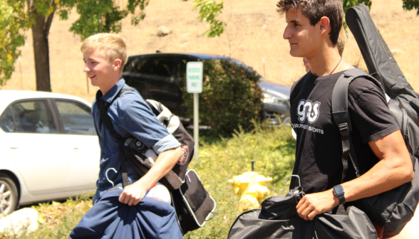 California High School Summer Program arrival