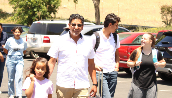 California High School Summer Program arrival