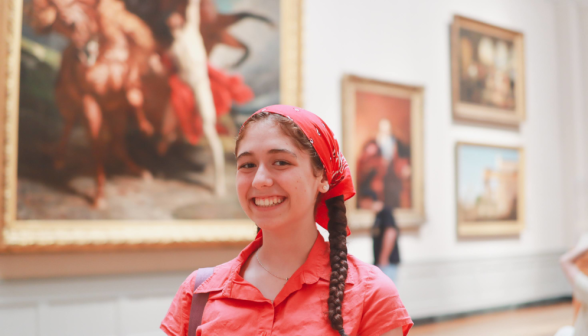 Students at Boston's Museum of Fine Arts