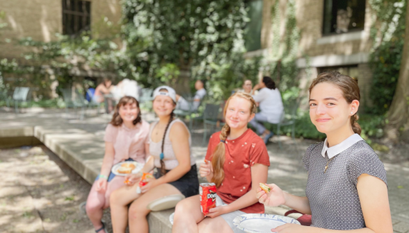 Students at Boston's Museum of Fine Arts