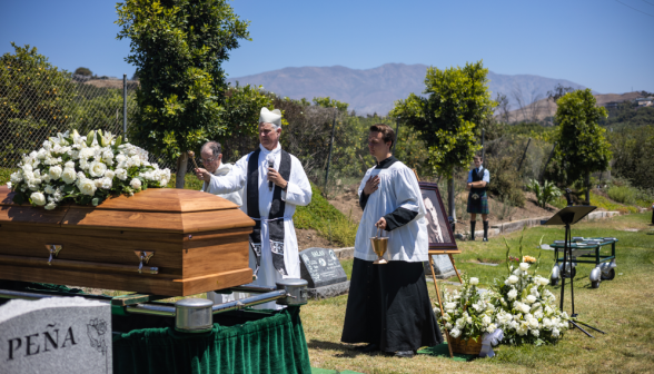 Interment of Dr. John B. Neumayr