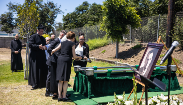 Interment of Dr. John B. Neumayr