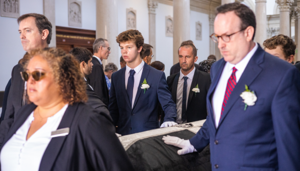 Funeral of Dr. John W. Neumayr