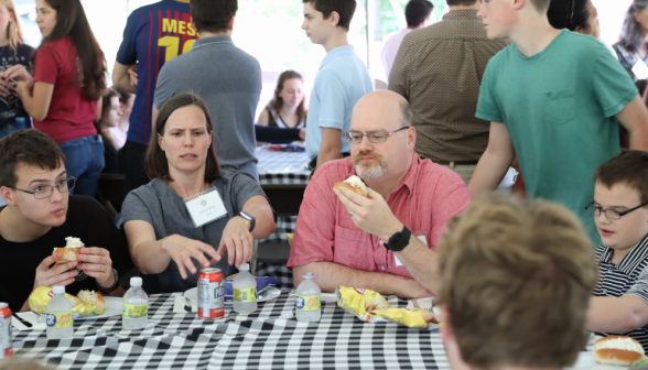 Another family dining