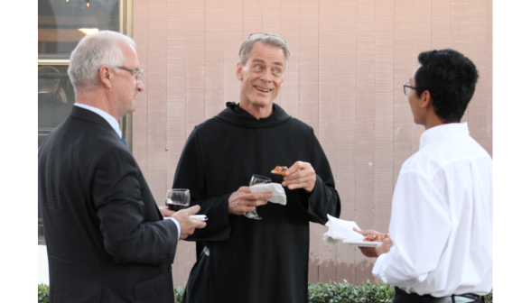 Reception in honor of Michael and Lynda McLean
