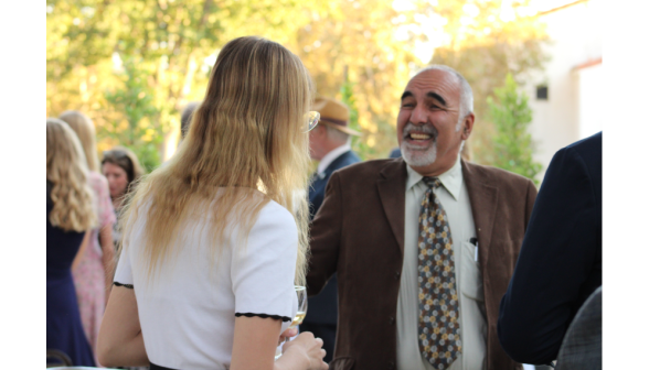 Reception in honor of Michael and Lynda McLean