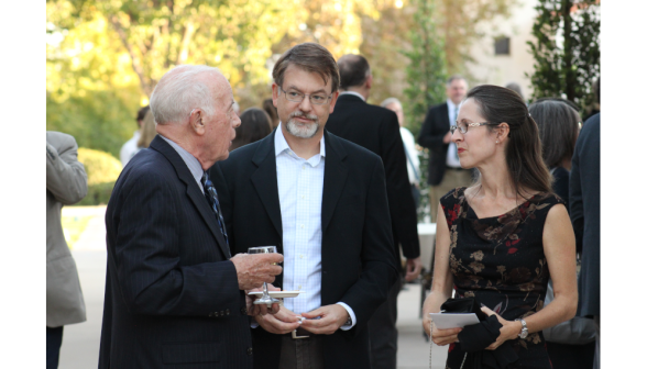 Reception in honor of Michael and Lynda McLean