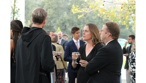 Reception in honor of Michael and Lynda McLean