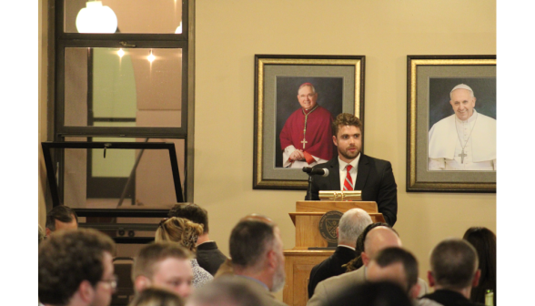 Reception in honor of Michael and Lynda McLean