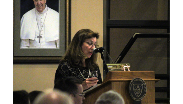 Reception in honor of Michael and Lynda McLean