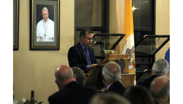 Reception in honor of Michael and Lynda McLean
