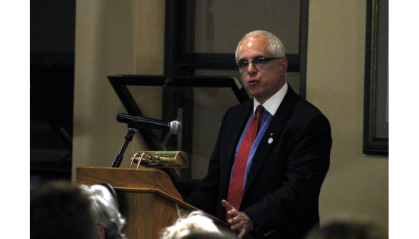 Reception in honor of Michael and Lynda McLean