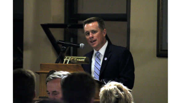 Reception in honor of Michael and Lynda McLean