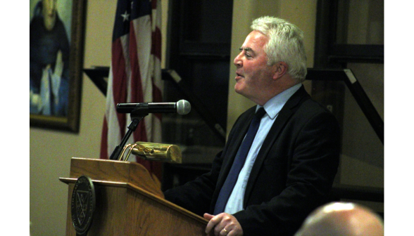 Reception in honor of Michael and Lynda McLean