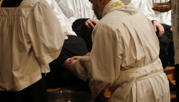 The washing of the feet