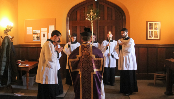 Post-mass blessing for the altar servers