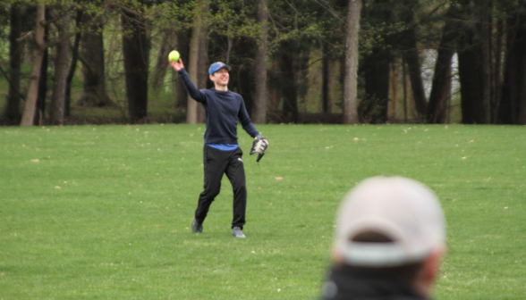 Mr. Shields throws the ball