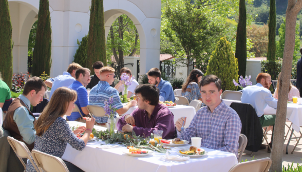 Several at a table