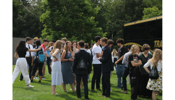 Students at the Clark Institute