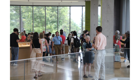 Students at the Clark Institute