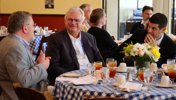 Guests at the Summer Seminar at Thomas Aquinas College, California