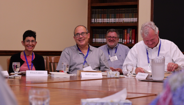 Guests at the Summer Seminar at Thomas Aquinas College, California