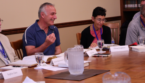 Guests at the Summer Seminar at Thomas Aquinas College, California