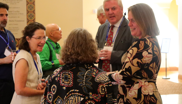 Guests at the Summer Seminar at Thomas Aquinas College, California