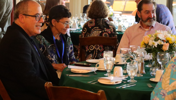 Guests at the Summer Seminar at Thomas Aquinas College, California