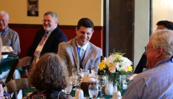 Guests at the Summer Seminar at Thomas Aquinas College, California