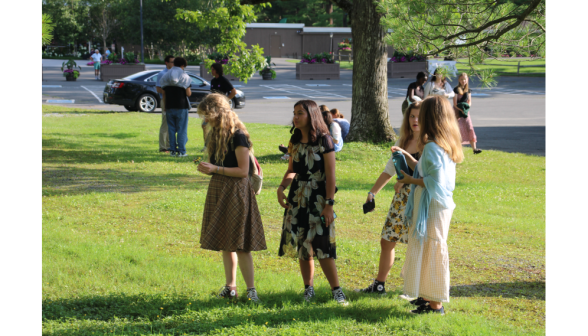 Stuents at Tanglewood