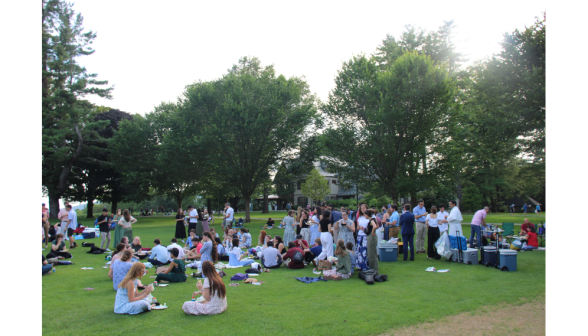 Stuents at Tanglewood